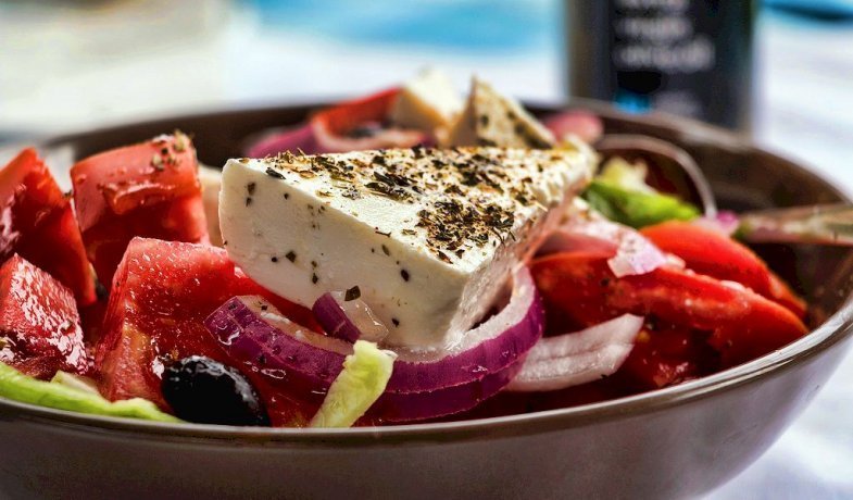 Grieks eten - salade uit Griekenland